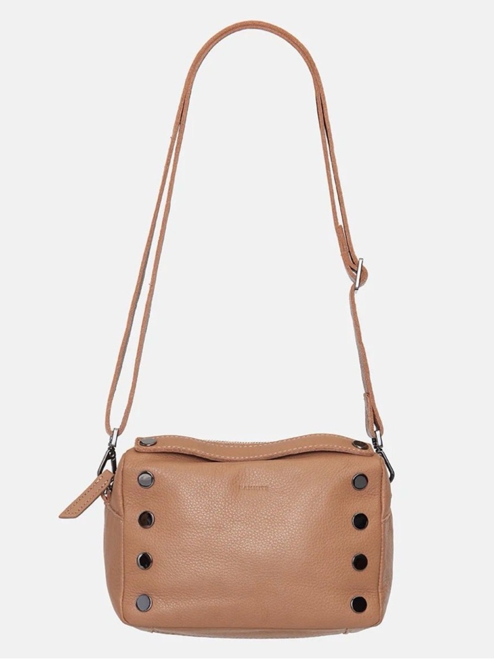 Hammitt Evan Crossbody Bag Biscotti/Gunmetal - sold out color